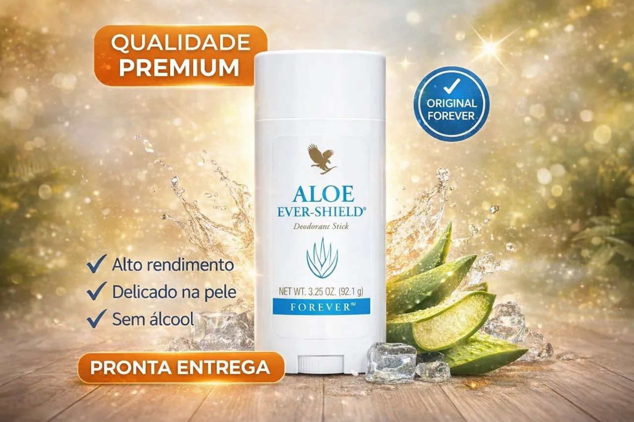 Desodorante sem alumínio 