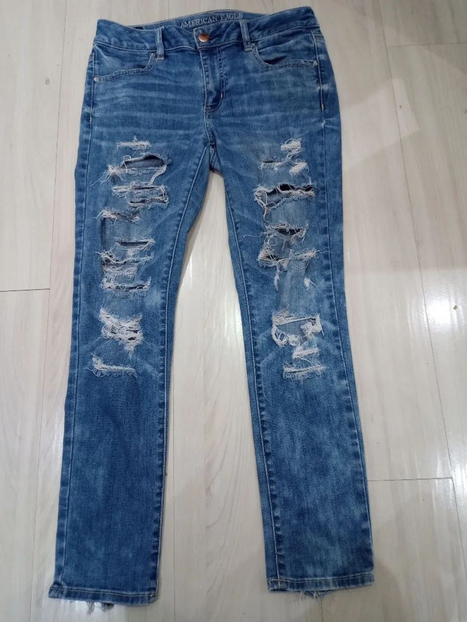 Calça Jeans feminina American Eagle tamanho 10us