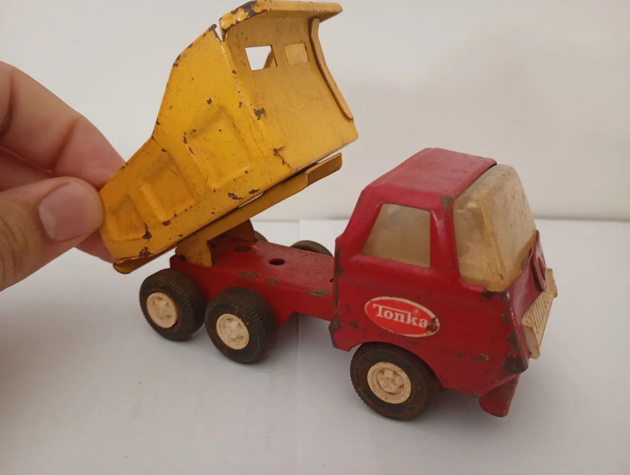 Tonka - Miniatura Caminhão Basculante Anos 70  - Foto 5