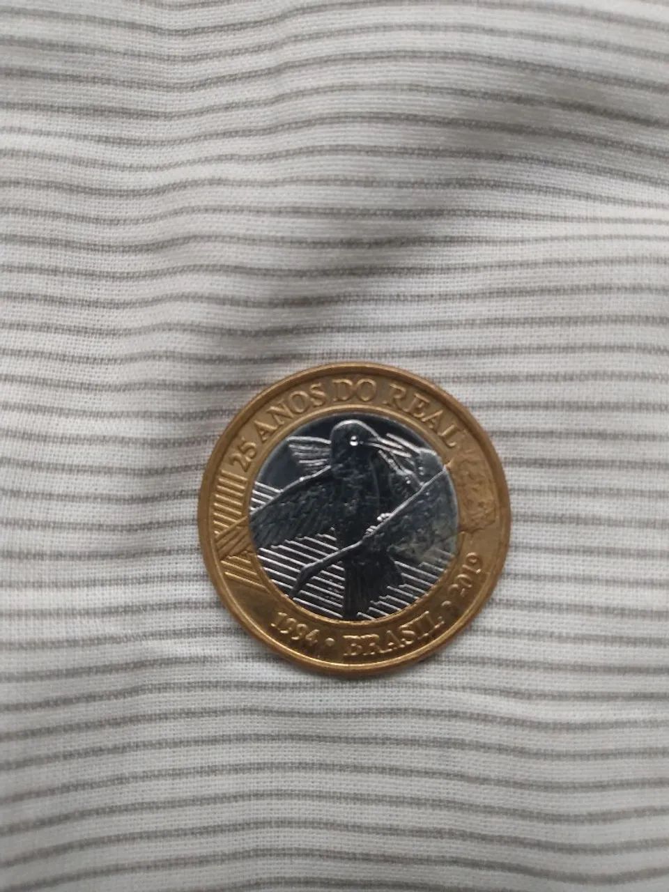 Moeda antiga para coleção 