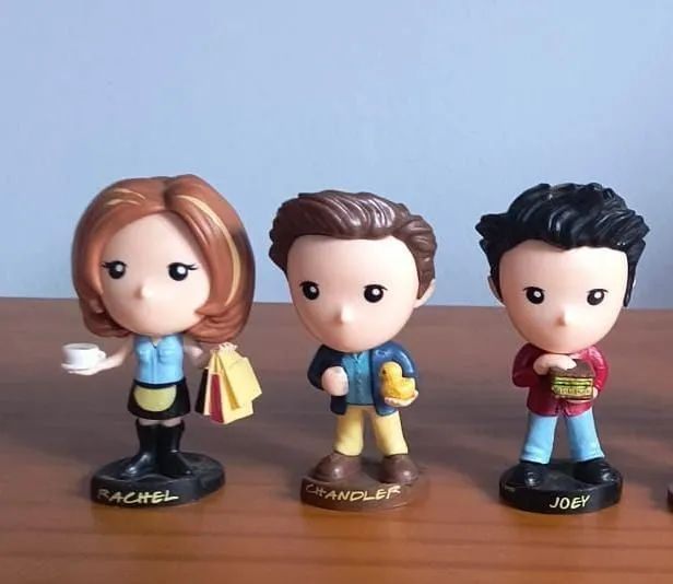 6 BONECOs FRIENDS COLEÇÃO BOB'S -  NÃO VENDO SEPARADO 