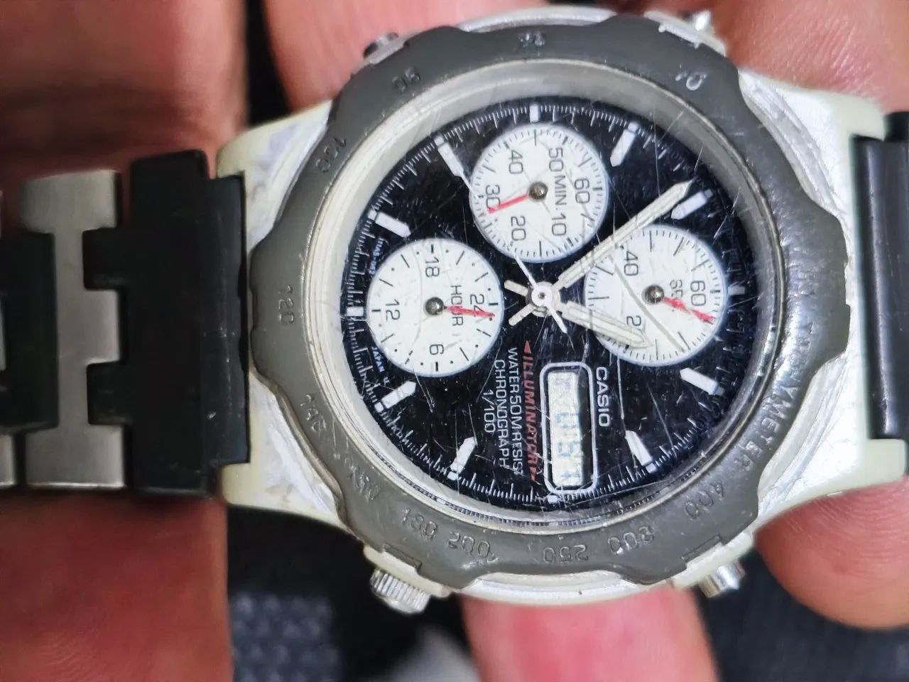 Relógio Casio original cronógrafo raro