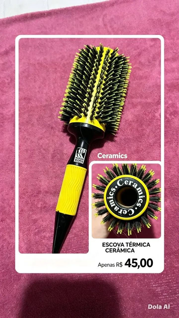 Escova de Cabelo Profissional