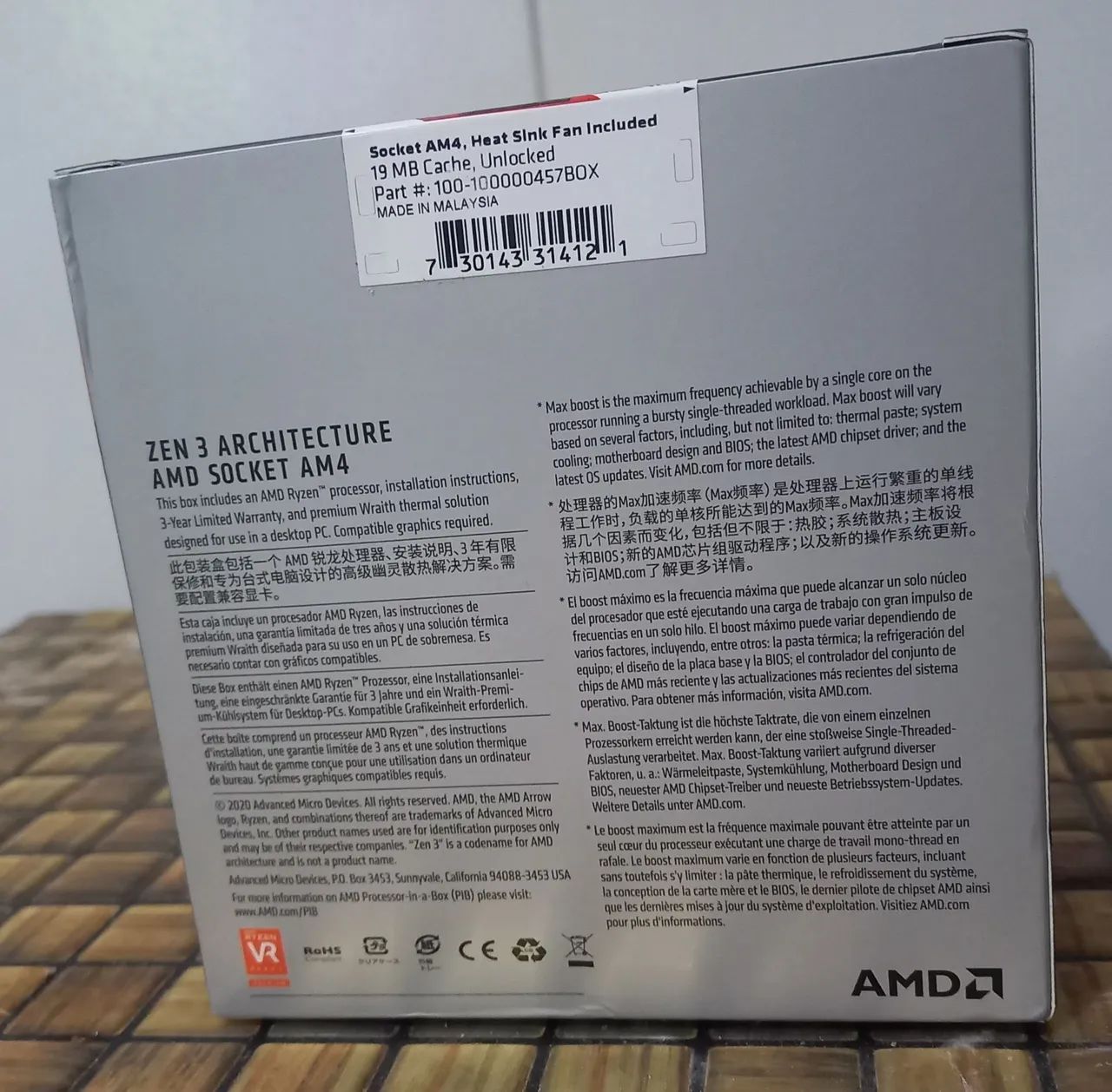 Processador AMD Ryzen 5 5500 LACRADO - Processadores - Bonito