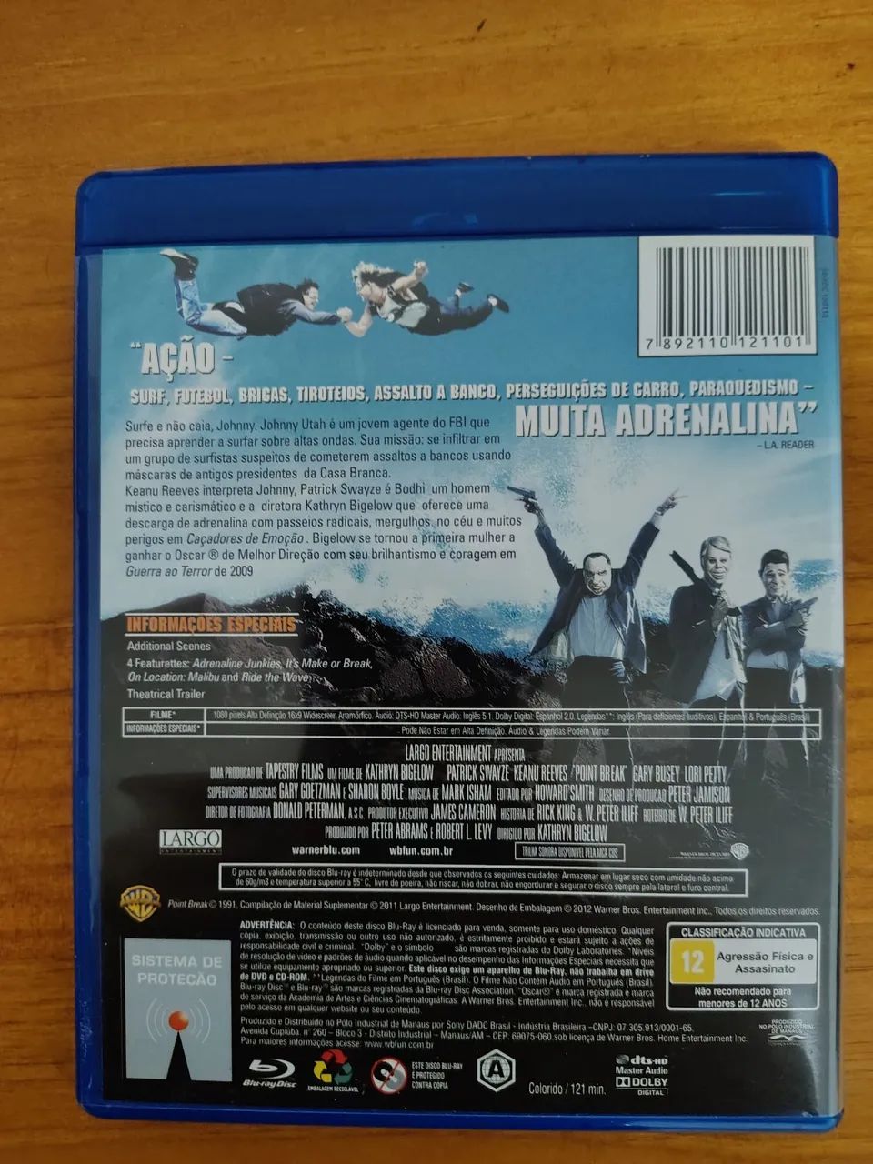 Caçadores de Emoção bluray  - Foto 2