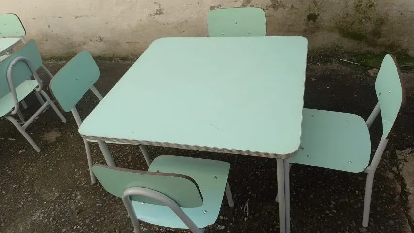 Conjunto Escolar Infantil 4 Lugares - Foto 2