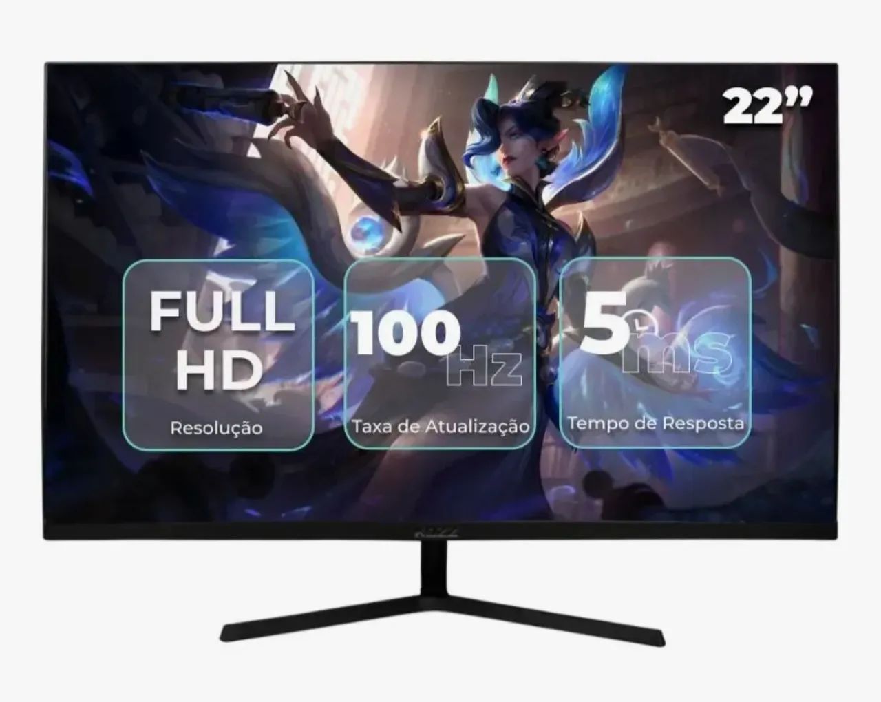 Monitor Gamer Home 22" Full Hd Redução Luz azul Hdmi 100hz