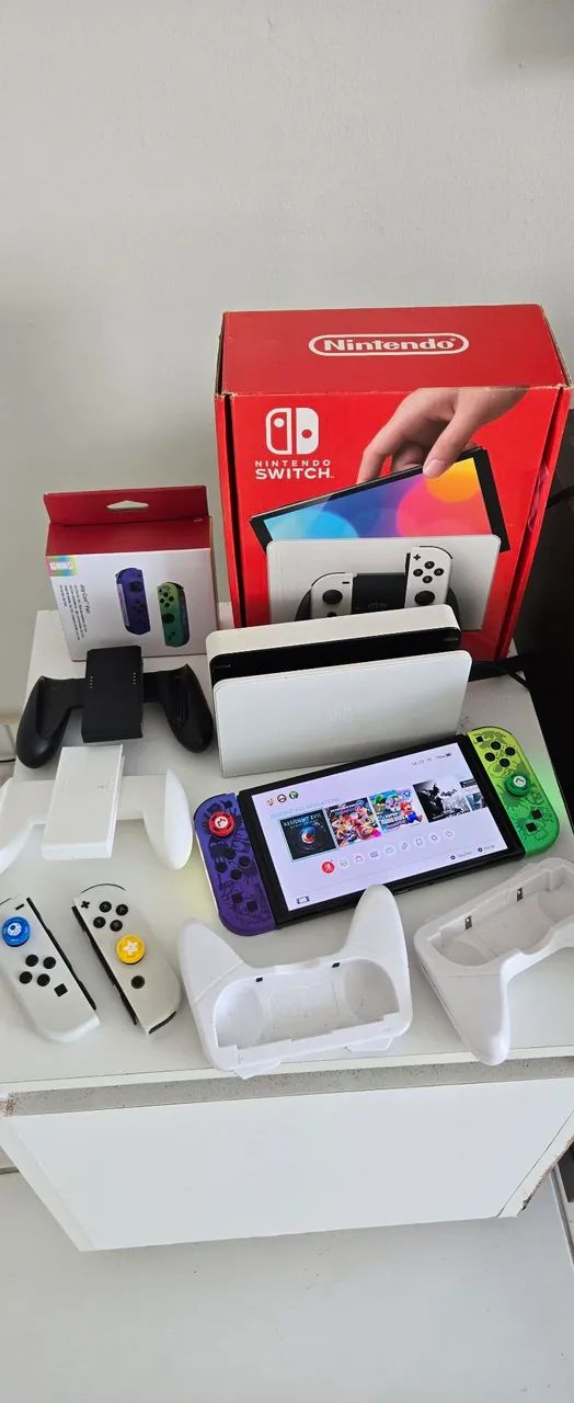 Nintendo Switch Oled Desbloqueado - Foto 2