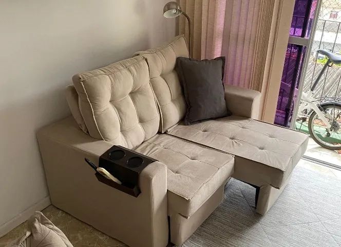 Sofá Retrátil 1,50cm 7 Meses de uso (Novo)