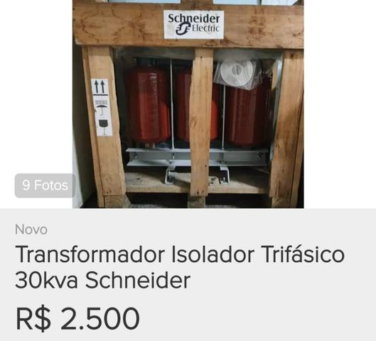 Transformador Isolador TRIfasico 30kva Schneider