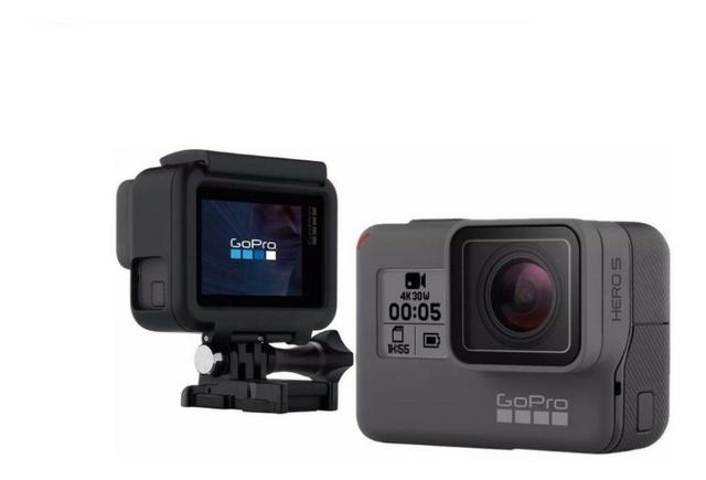 Câmera Gopro Hero5 Black 4k + Cartão Sd 64gb + Bateria Extra - Foto 5