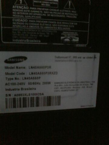 Tv samsung 40 pole. Led Sem Controle - Foto 3