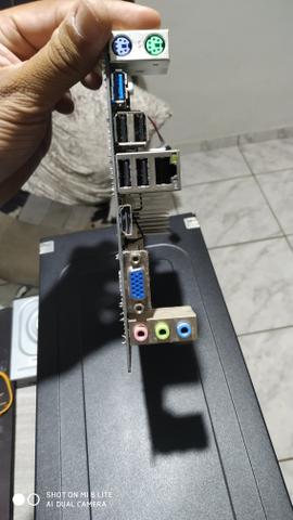 Placa mãe DDR3 com processador Intel celeron