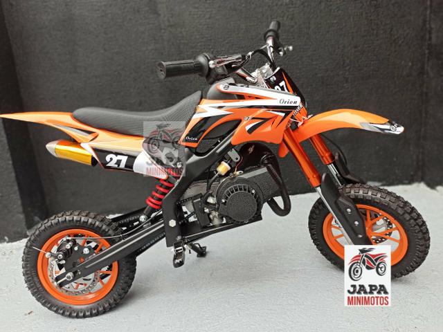 Mini Moto Cross Motor 49cc/2t Em 10 vezes sem juros - Foto 5