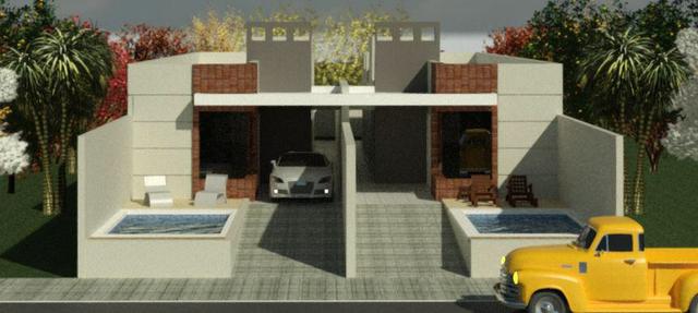 Casas 3 dormitórios, piscina e churrasqueira - Foto 5