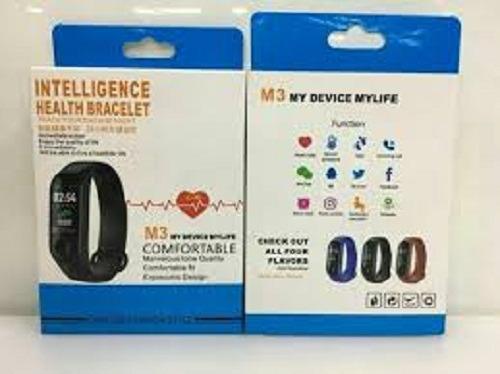O.melhor.preço.Aqui-Smart Band M3 Pressão Arterial Bracelete Fitness - Foto 3