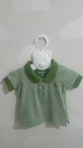 Camisa polo reserva infantil | camisa de bebê | camisa de botão | camisa top