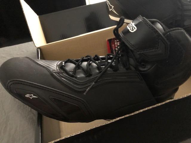 Bota para pilotagem Alpine Stars Faster-2 shoes black = oferta - Foto 4
