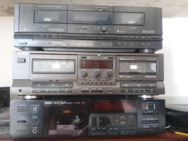 Deks de fitas k7 precisando de reparos pague 2 e leve 3