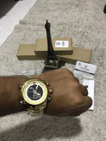 Relógio Naviforce original estilo militar a pronta entrega