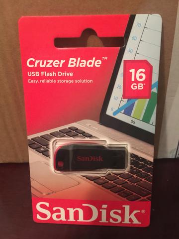 Pem drive 16gb nano novo na embalagem