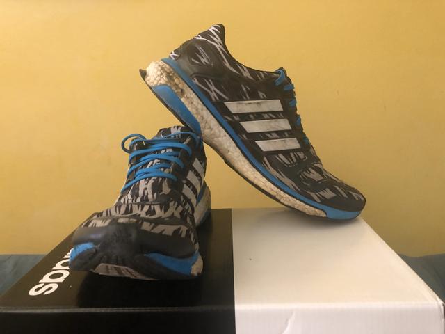 Tênis adidas booster original tam 11usa/43br usado - Foto 4