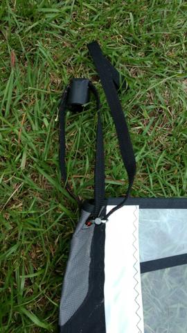 Vela Windsurf Burn FreeRide 4,5 -Usada somente uma vez - Foto 4