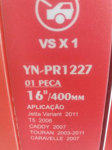 Palheta traseira jetta t5