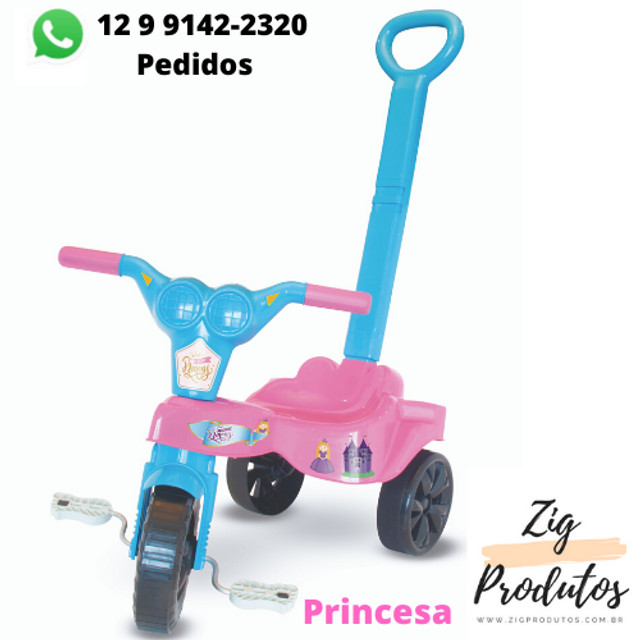 Triciclo Infantil Velocipe Bob Com Empurrador - Promoção Produtos Novos - Foto 4