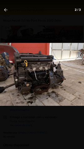 Motor zetec 2.0 16v gasolina - Foto 5