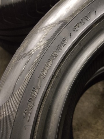 Pneu Usado Aro  16 205/55 16 Hankook Ventus Prime  - Foto 4