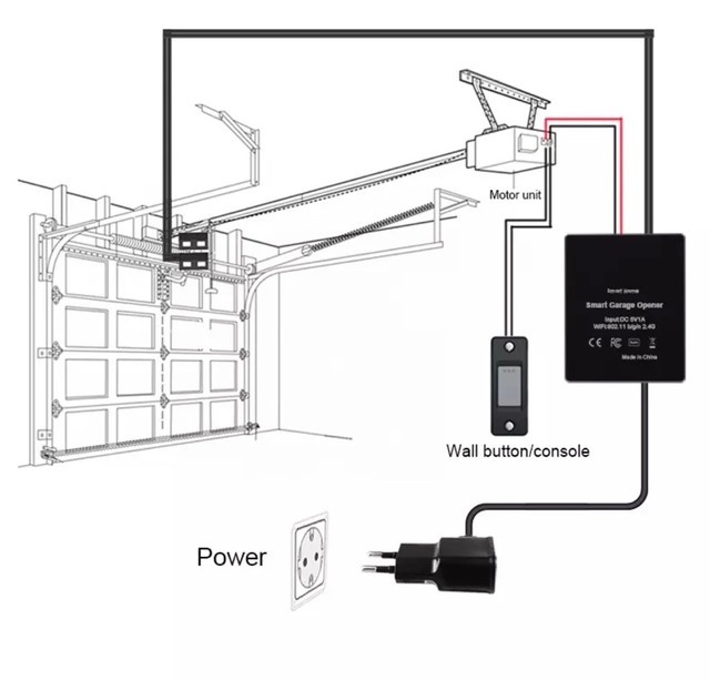 Apple homekit abridor de sensor da porta garagem wifi interruptor siri controle voz - Foto 3