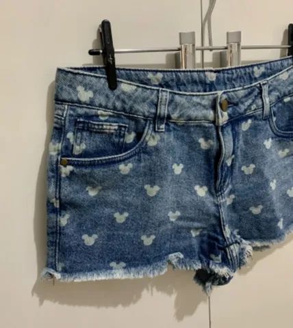 (TAM: 40) Short Jeans Mickey Disney - Foto 2