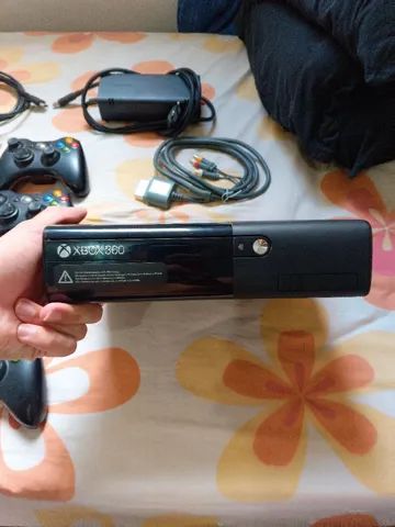 Xbox 360 Super Slim Bivolt Vídeo Game Completo Para Jogar