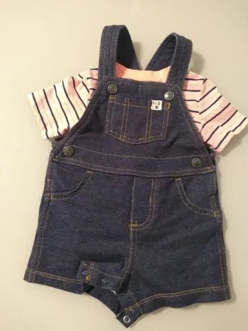 Jardineira Carters 9 meses menino 