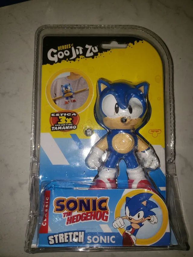 UM BONECO DO SONIC QUE ESTICA! 