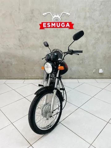 Honda Cg 125 Fan Ks 2012 Preta, KM Motos