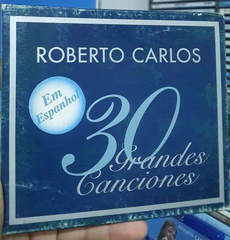 Cd Roberto Carlos 30 Canciones com luva USA