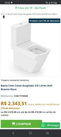 Bacia sanitária Roca - Foto 5
