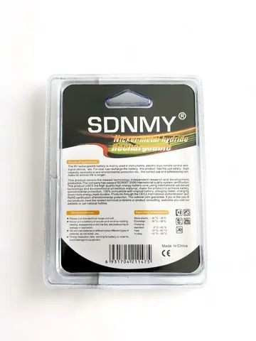 Bateria Recarregável 9V SDNMY - Foto 2