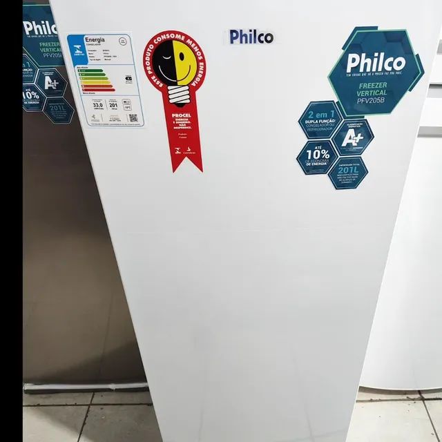 Freezer vertical 201 litros Philco 