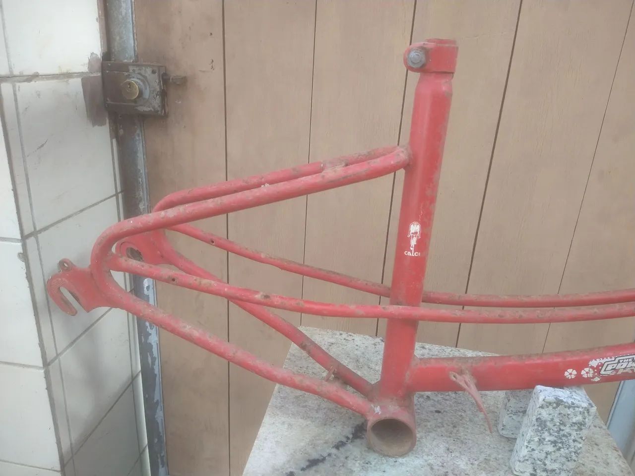 Quadro infantil Caloi cecizinha Ciclismo José Américo de