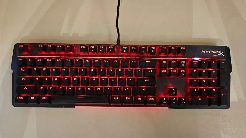 ? VENDO TECLADO MECÂNICO HYPERX MARS RGB ? - Foto 4