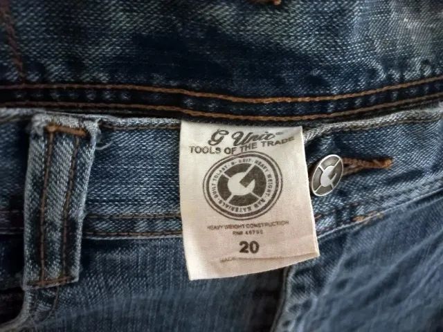 Bermuda Jeans Destroyed G-unit 2006 Made in Vietnam  - Foto 5