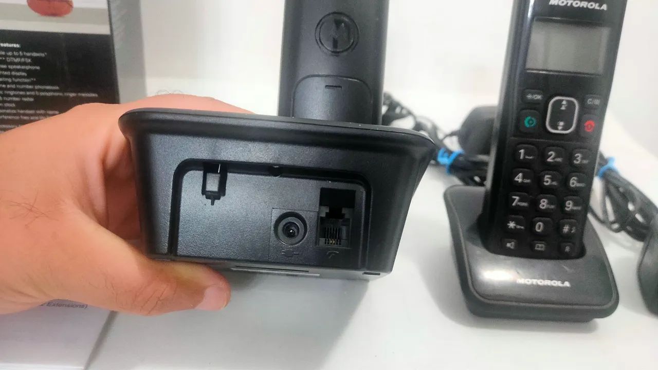 Telefone sem Fio Motorola DECT 6.0 AURI3000 Série - Foto 5