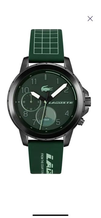 Relógio Lacoste Masculino pulseira verde original - Foto 2