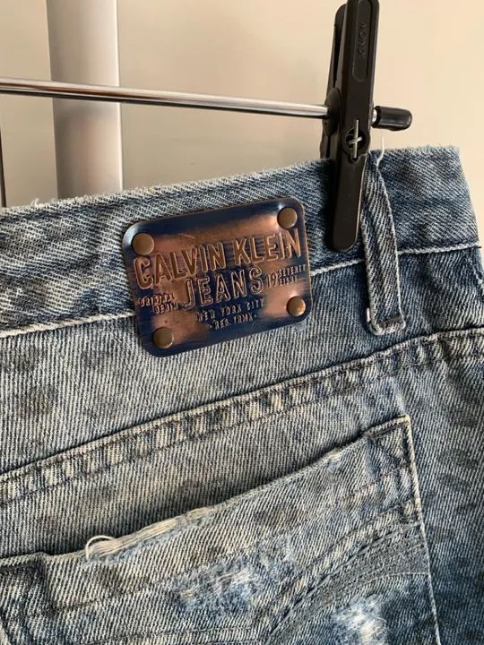 SHORT JEANS CALVIN KLEIN (TAM: 40) - Foto 4