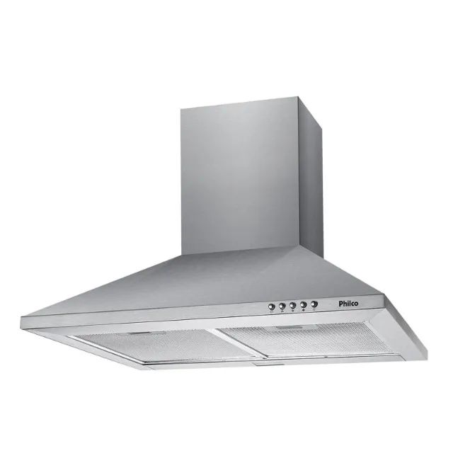 Coifa de Parede Pirâmide Philco PCO62I Inox Depurador e Exaustor 220V - Foto 5