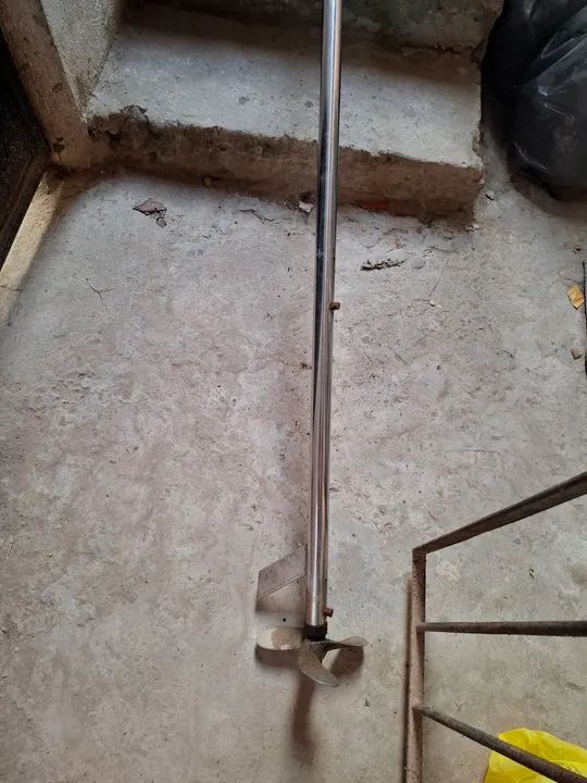 Motor 7hp mais rabeta inox - Foto 2