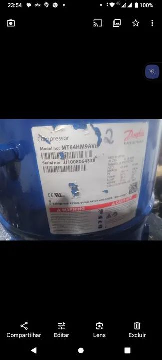Compressor MT 64 ----- 380v - Foto 2